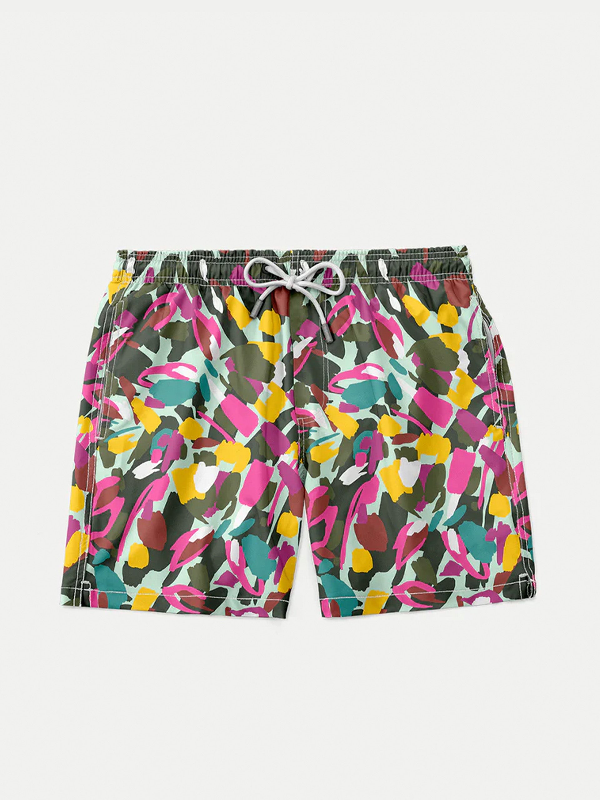 'Acuarela' Swim Trunks for Men by 98 Coast Av.