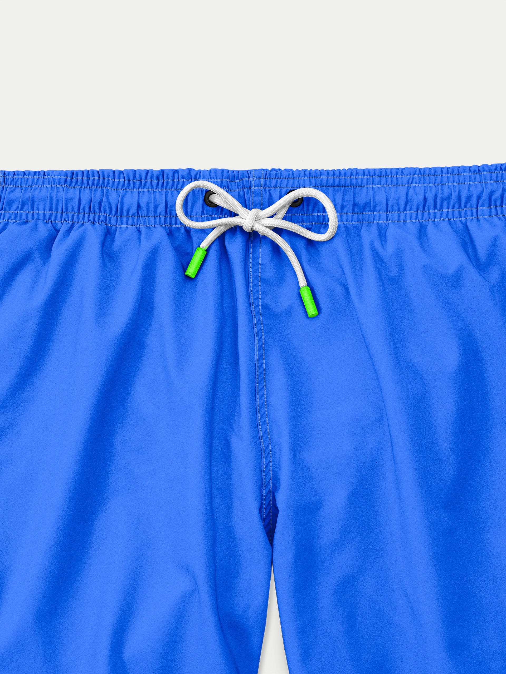 ‘Basic Electric Blue’ Swim Trunks for Men by 98 Coast Av.