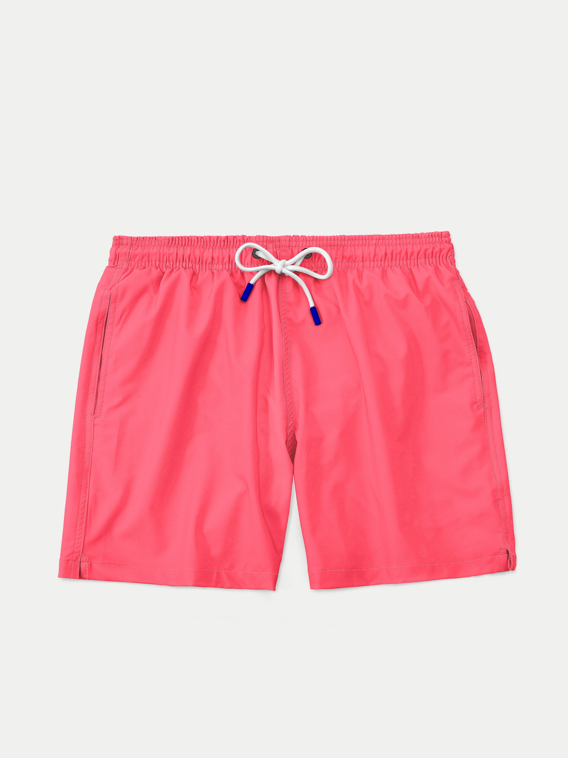 ‘Basic Neon Pink’ Swim Trunks for Men by 98 Coast Av.