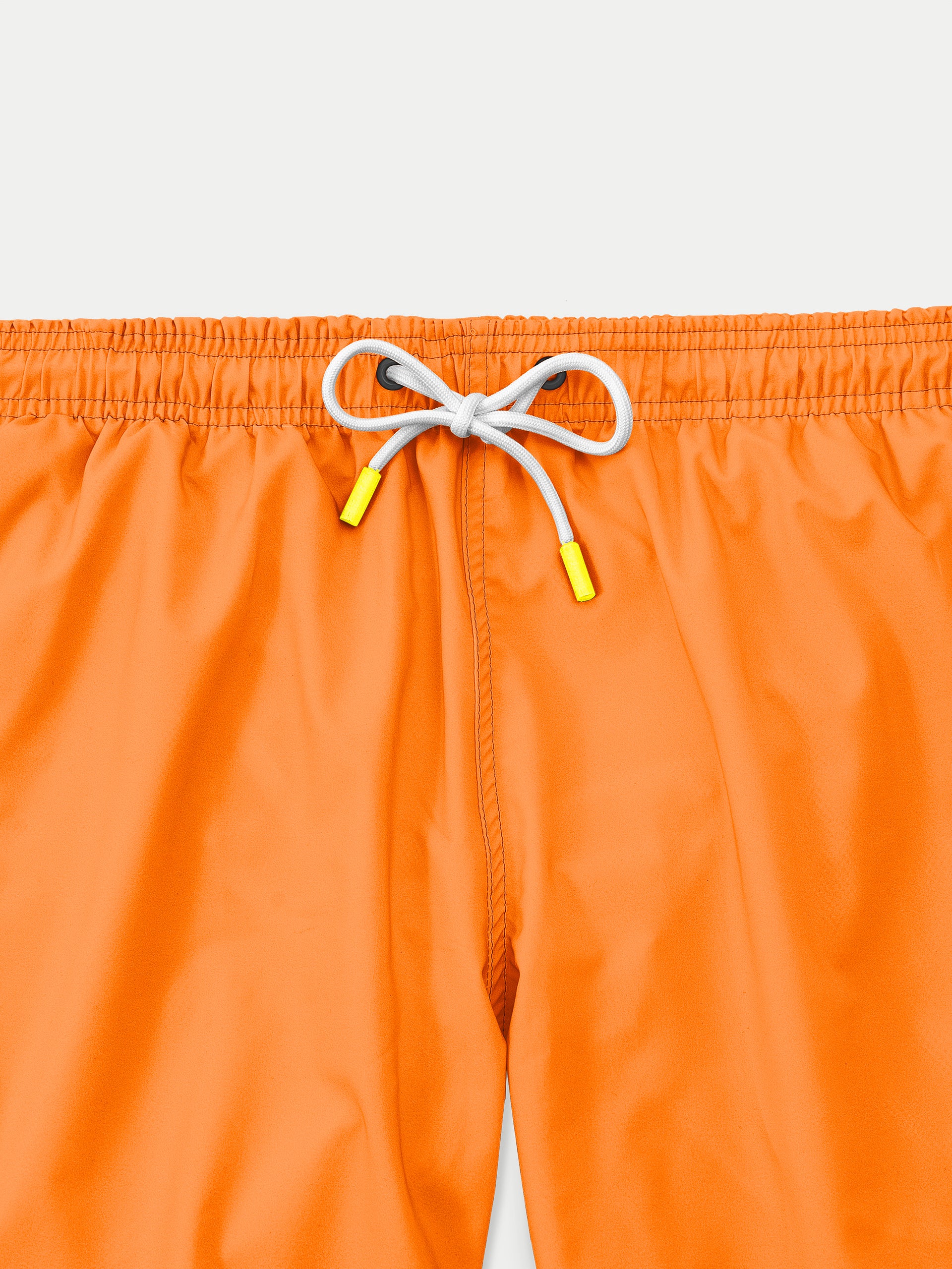 'Basic Orange' Swim Trunks for Men by 98 Coast Av.