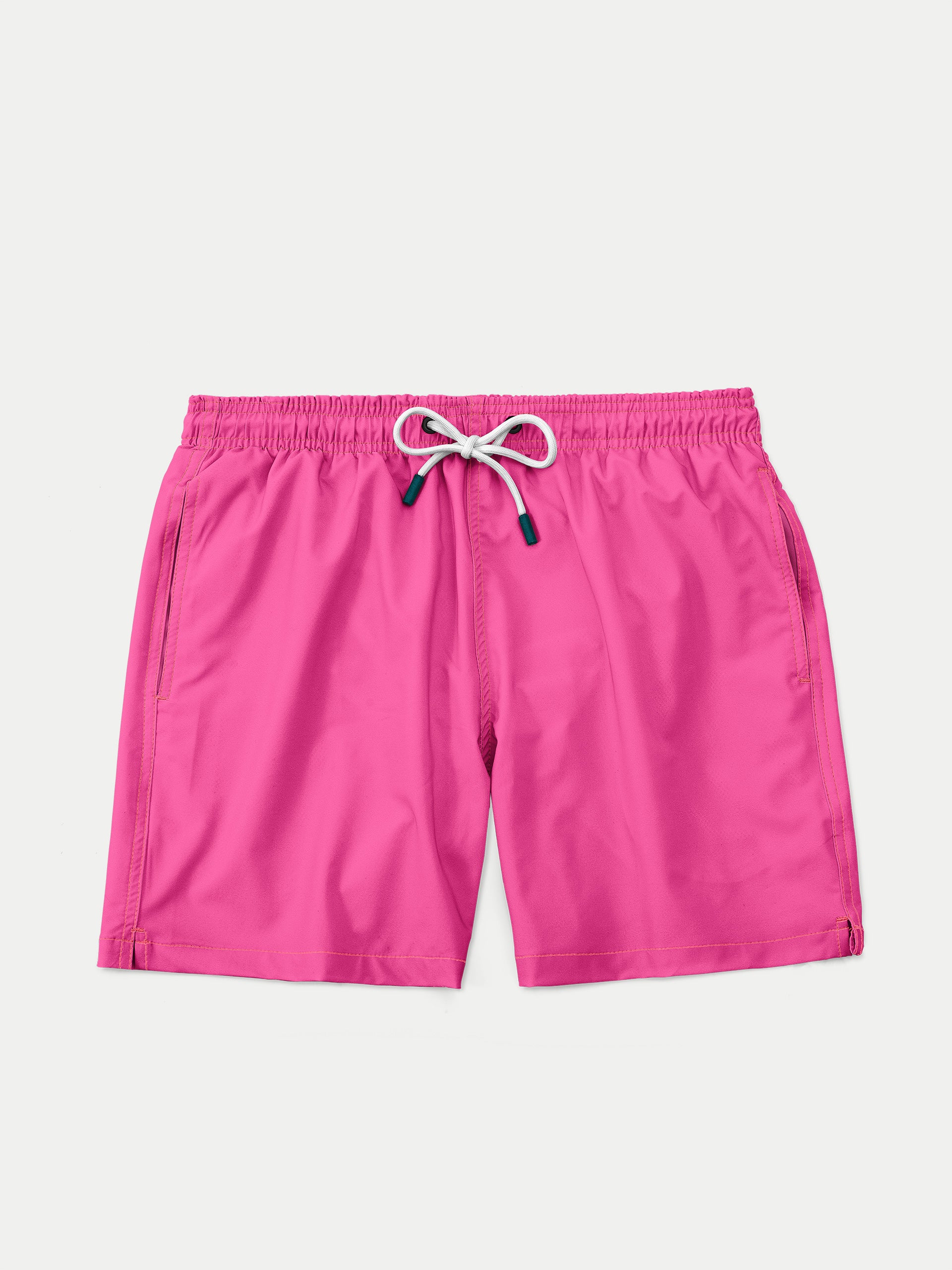 'Basic Pink' Swim Trunks for Men by 98 Coast Av.