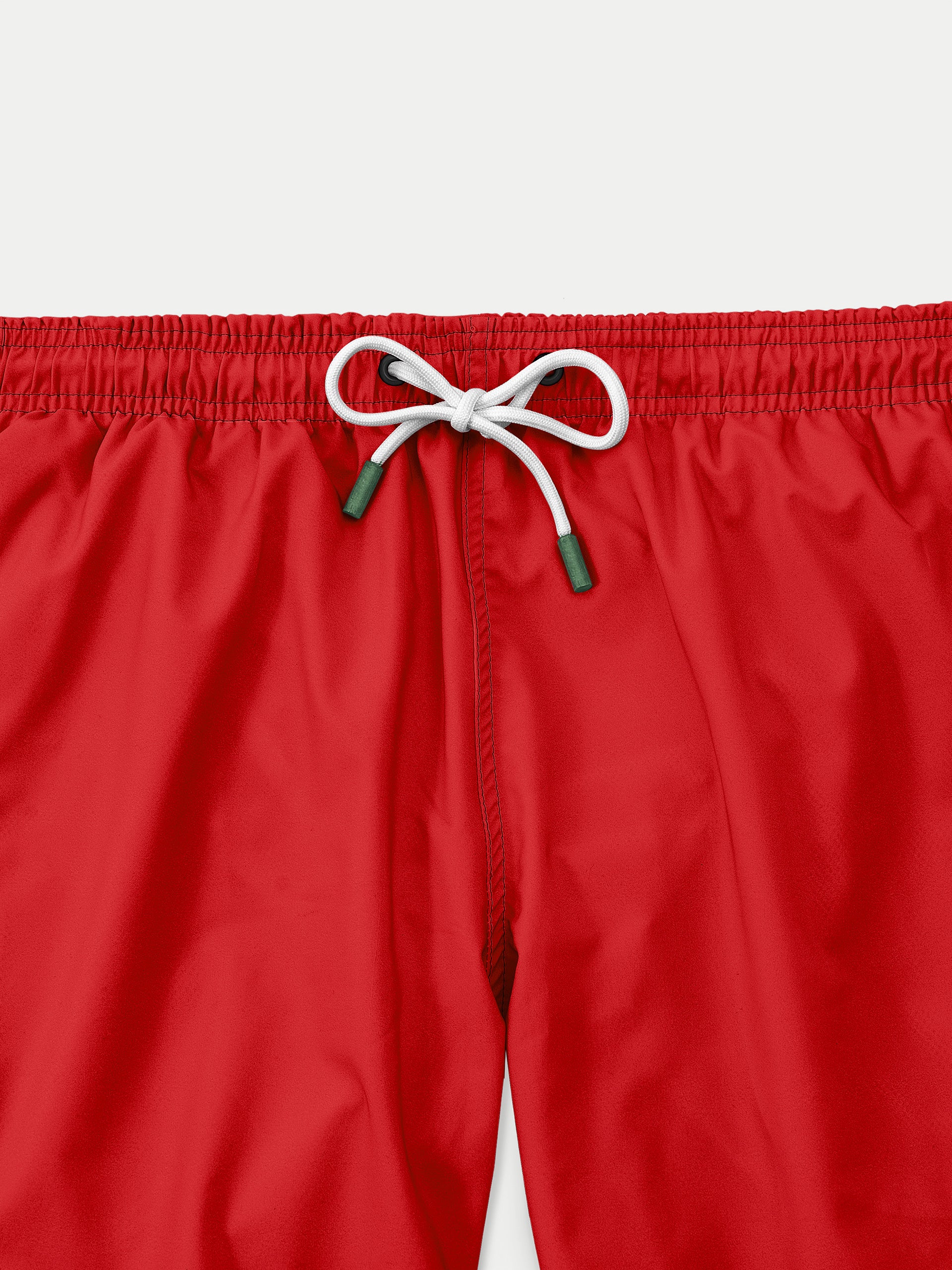 'Basic Red' Swim Trunks for Men by 98 Coast Av.