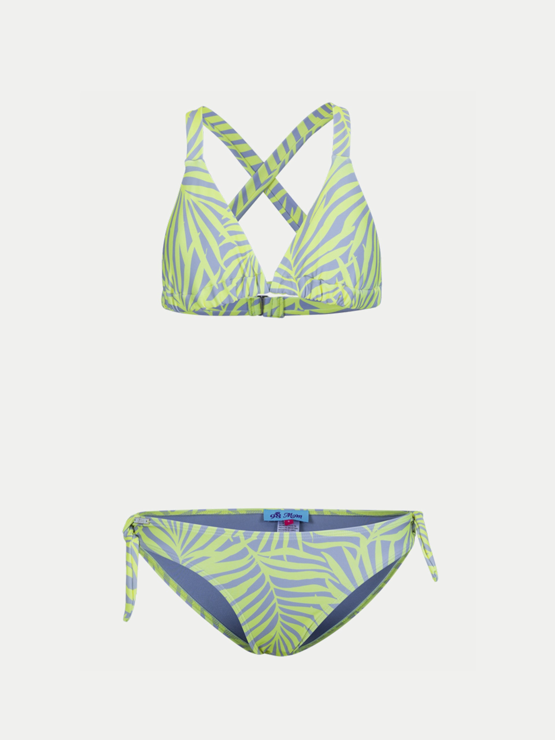 ‘Breeze Palm Green’ Women Swimwear by 98 Coast Av.