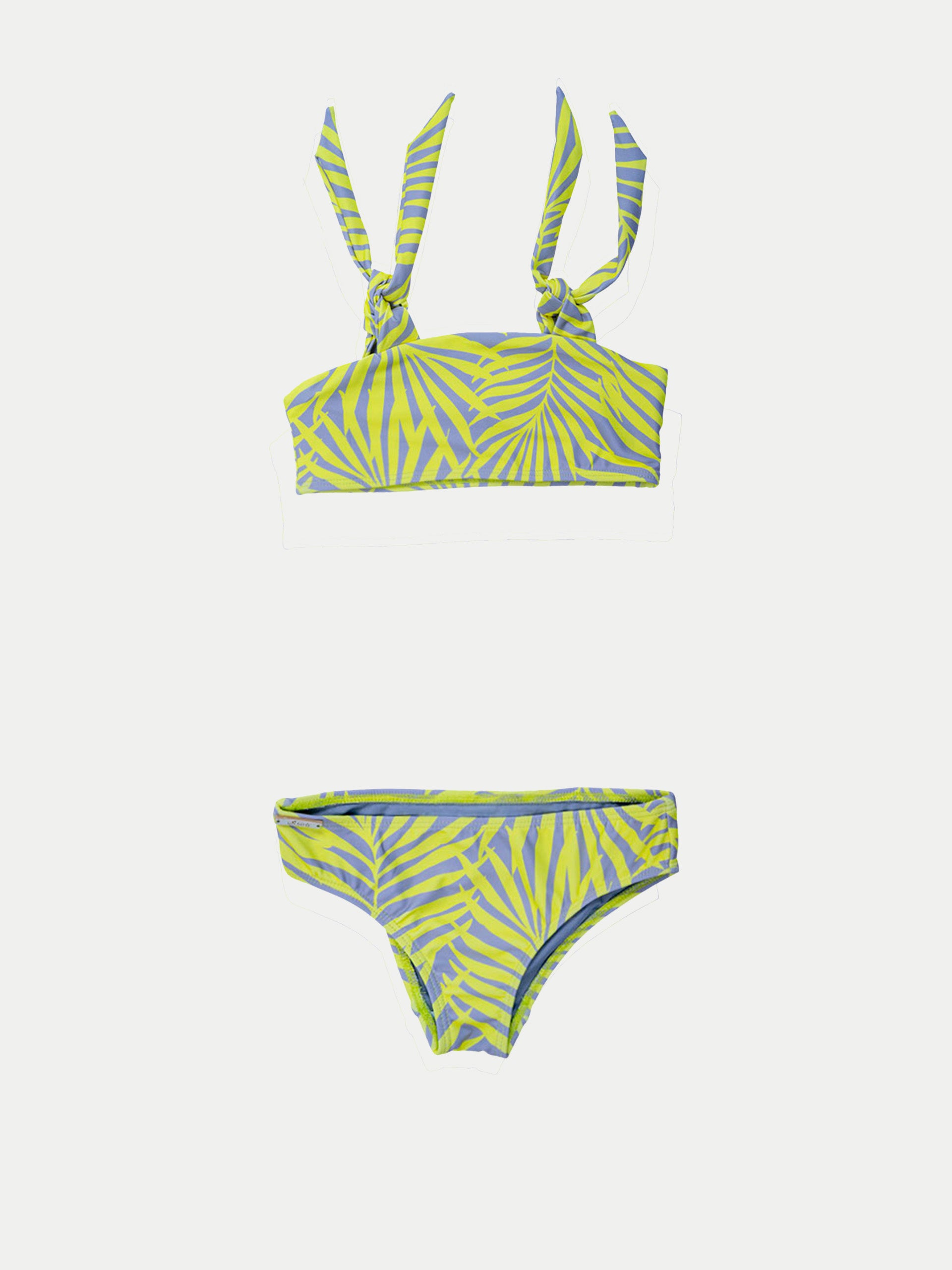 ‘Breeze Palm Green’ Girls Swimwear by 98 Coast Av.
