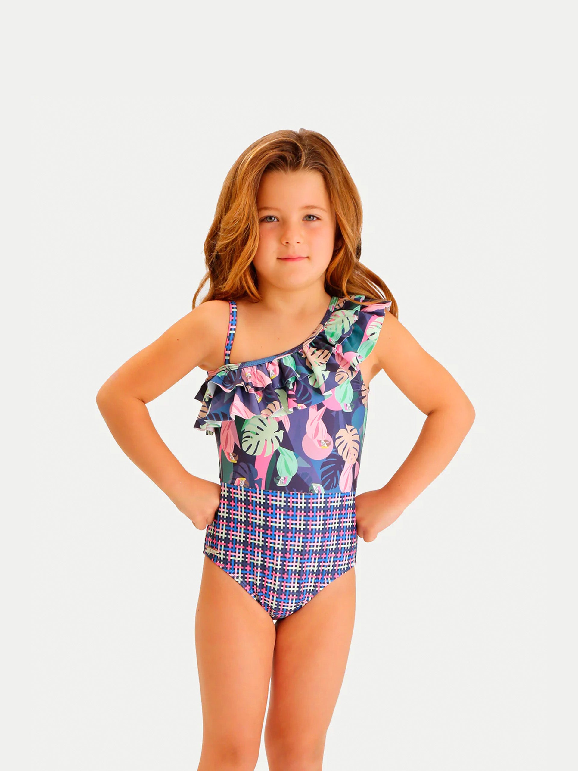 'Cacatua' Girls Swimwear by 98 Coast Av.