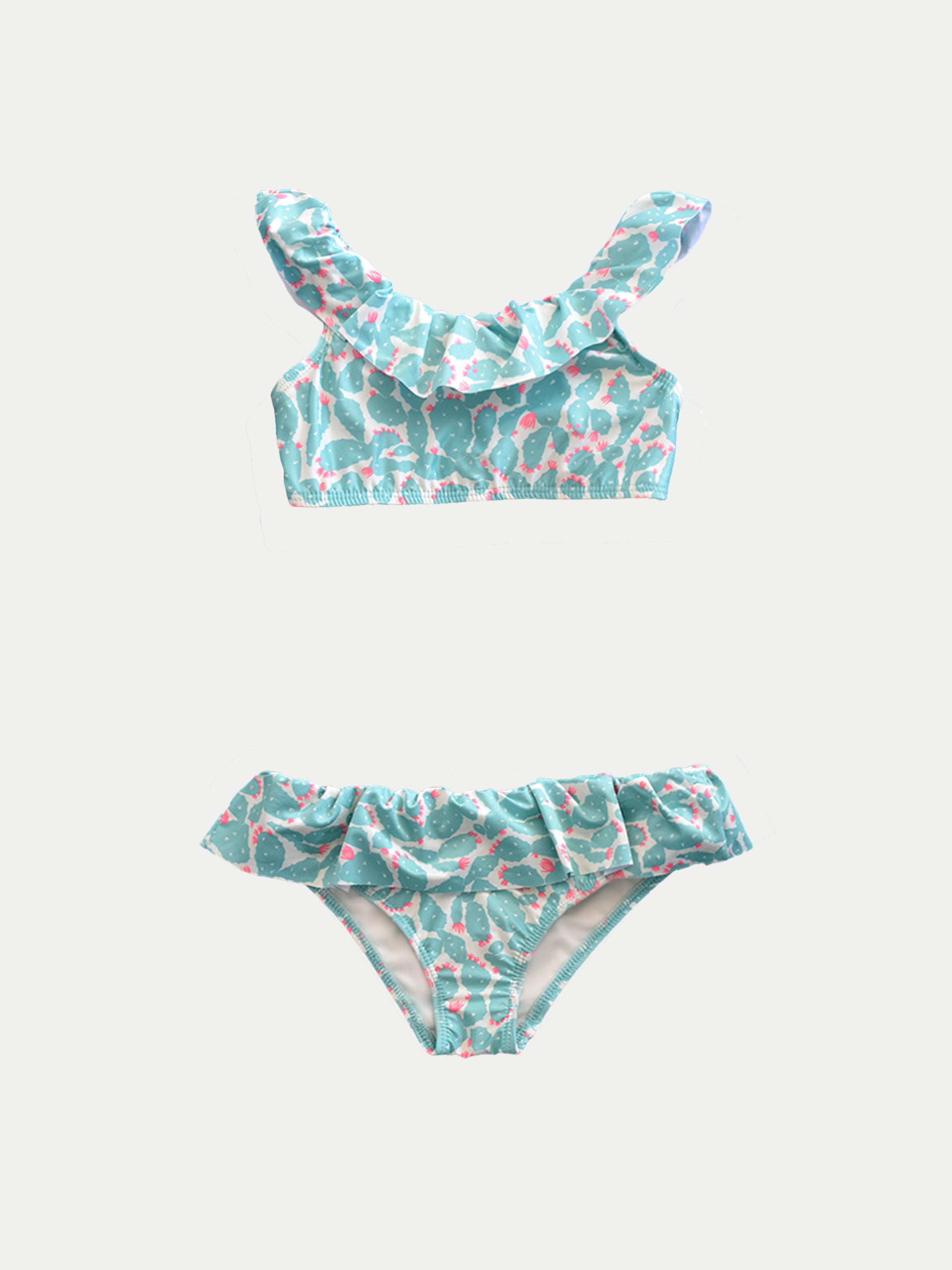 ‘Cactus Aqua’ Girls Swimwear