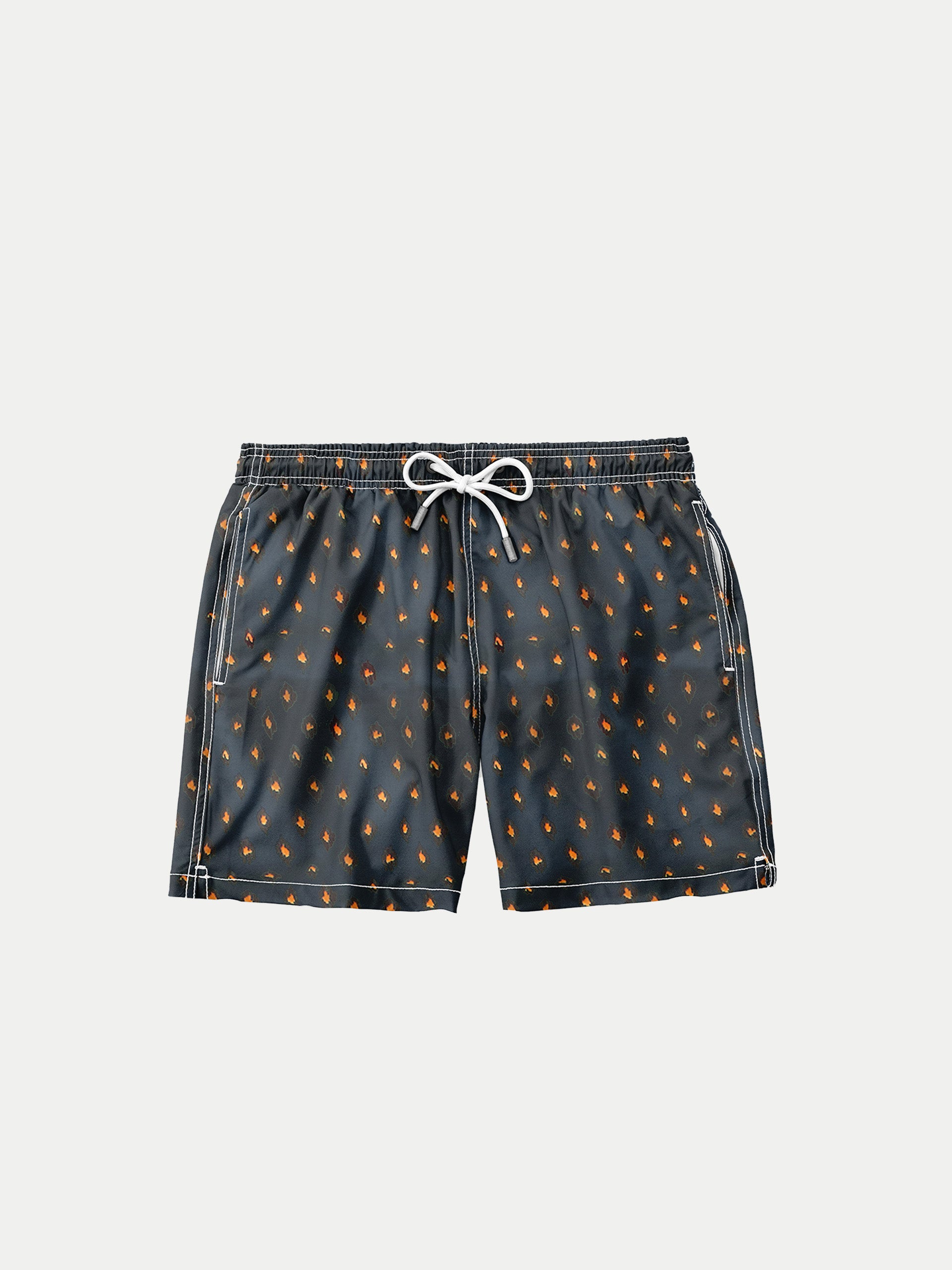 'Cheetah Blue' Boys Swim Shorts by 98 Coast Av.