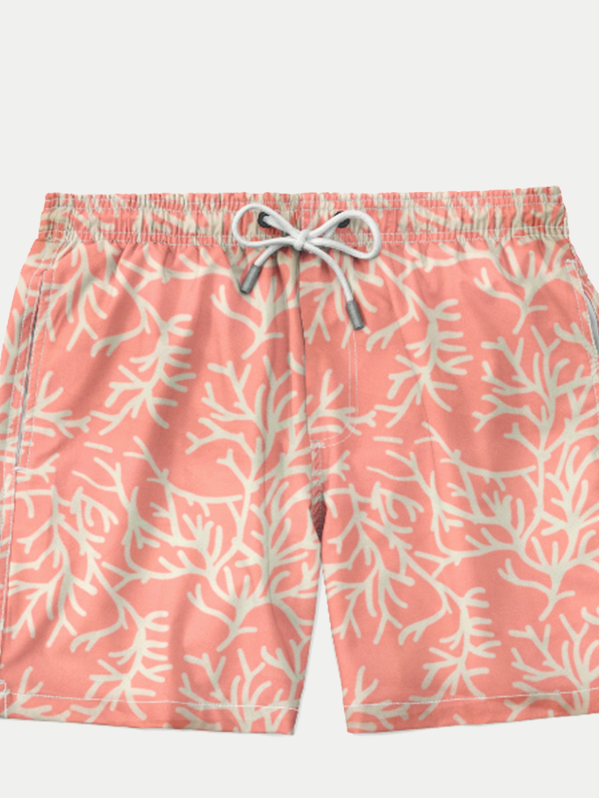 'Coral Salmon' Boys Swim Shorts by 98 Coast Av.