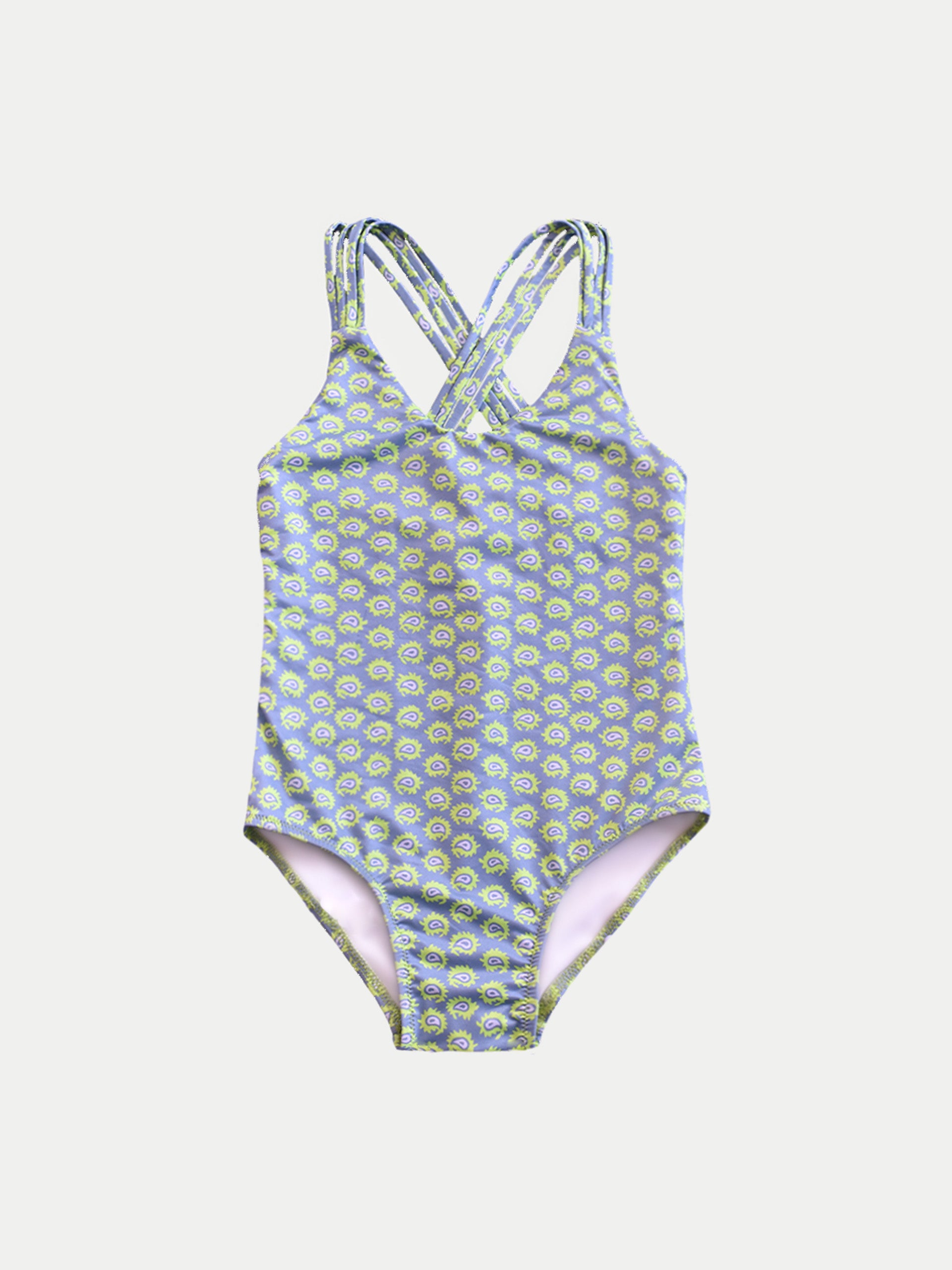 ‘Electric Green’ Girls Swimwear by 98 Coast Av.