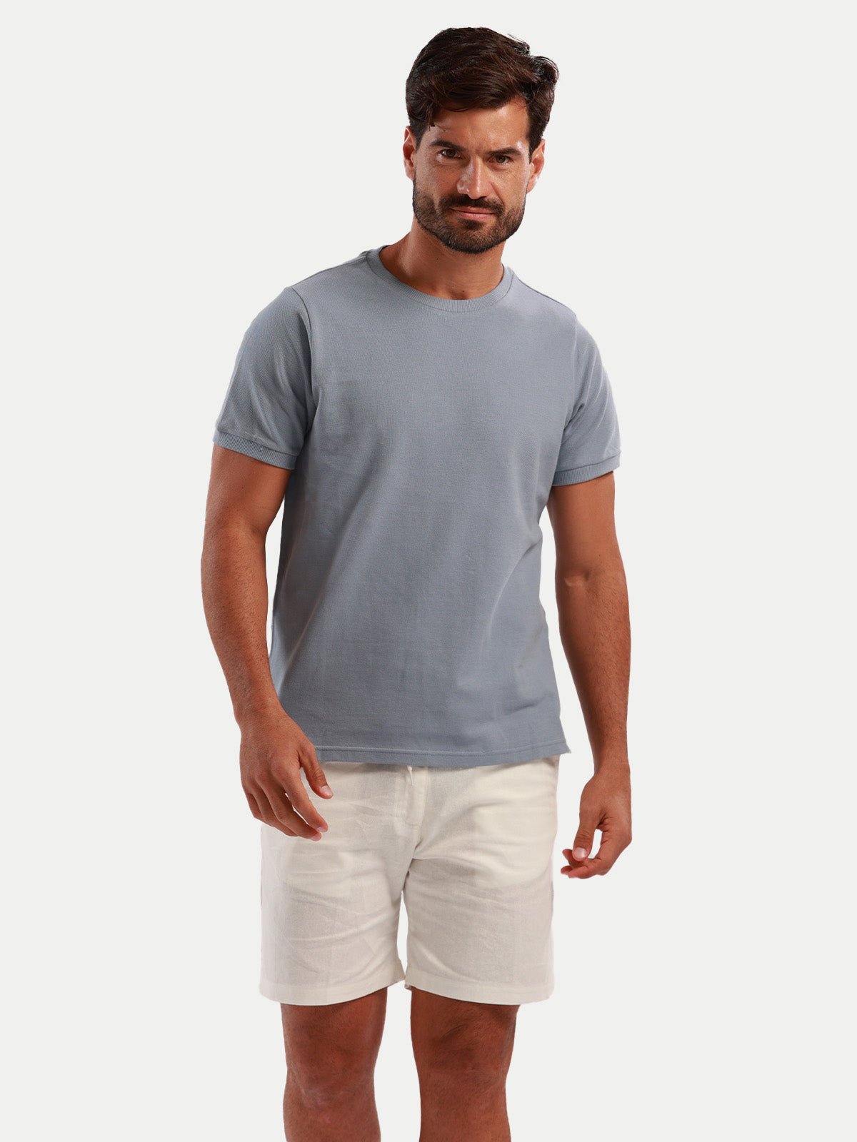 Pique T-Shirt Sky Blue by 98 Coast Av