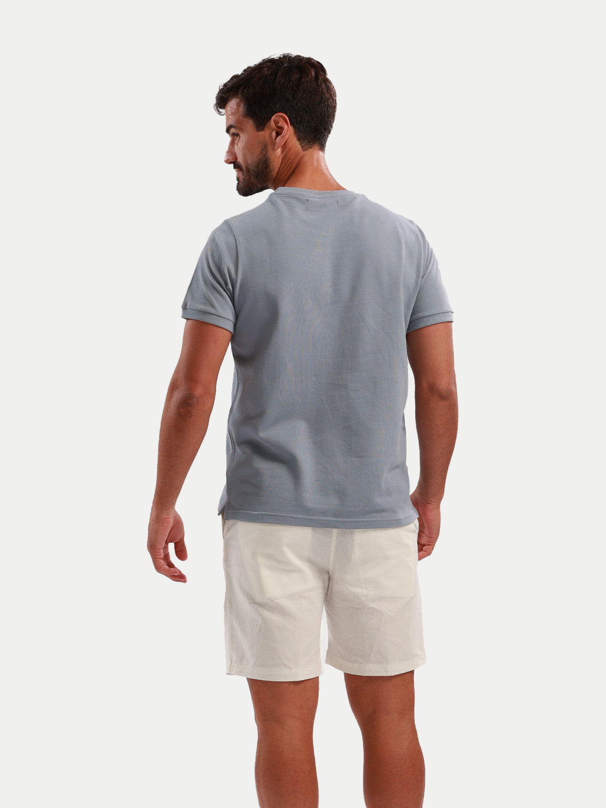 Pique T-Shirt Sky Blue by 98 Coast Av