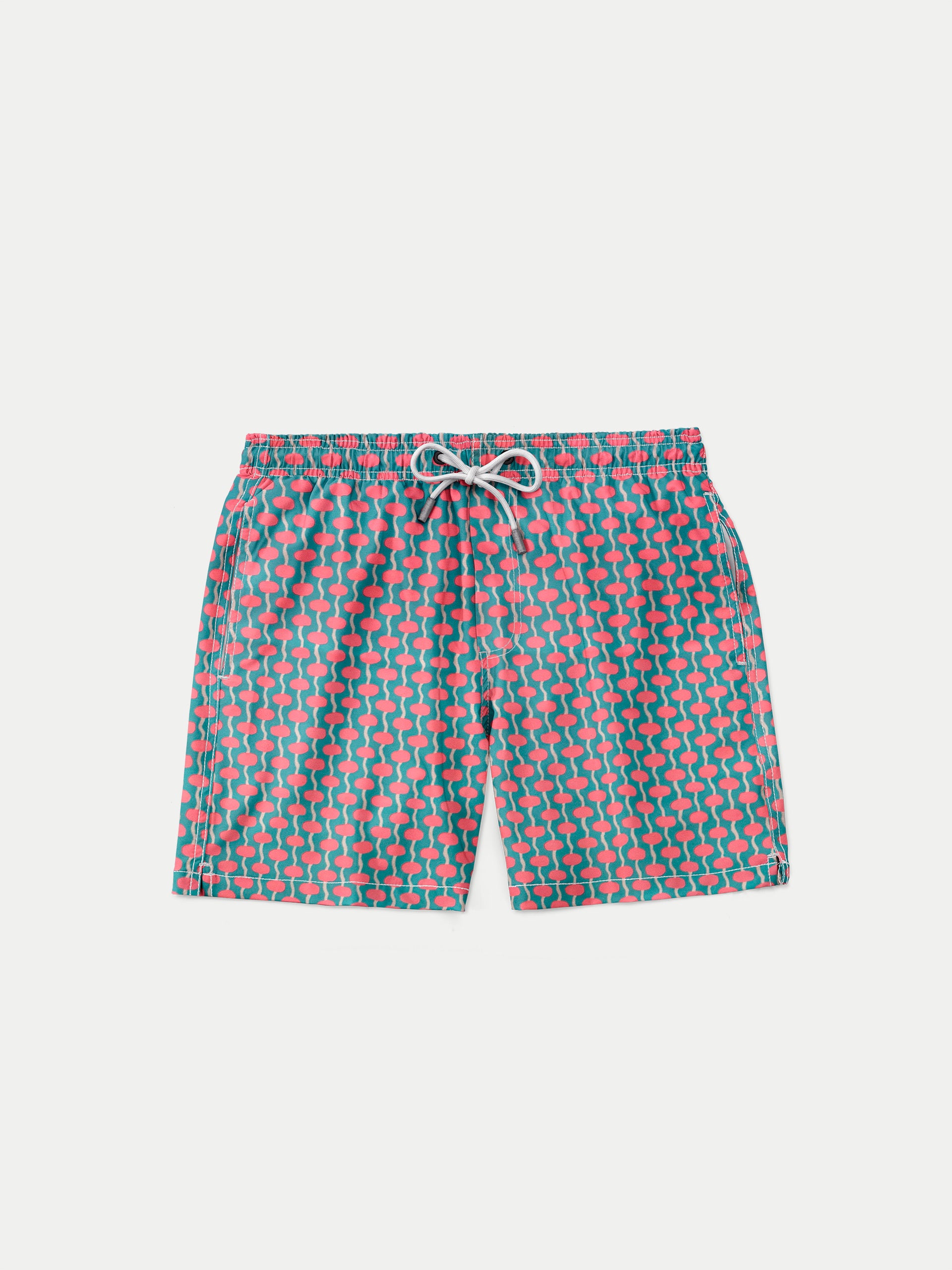 'Salmon Pearl' Boys Swim Shorts by 98 Coast Av.