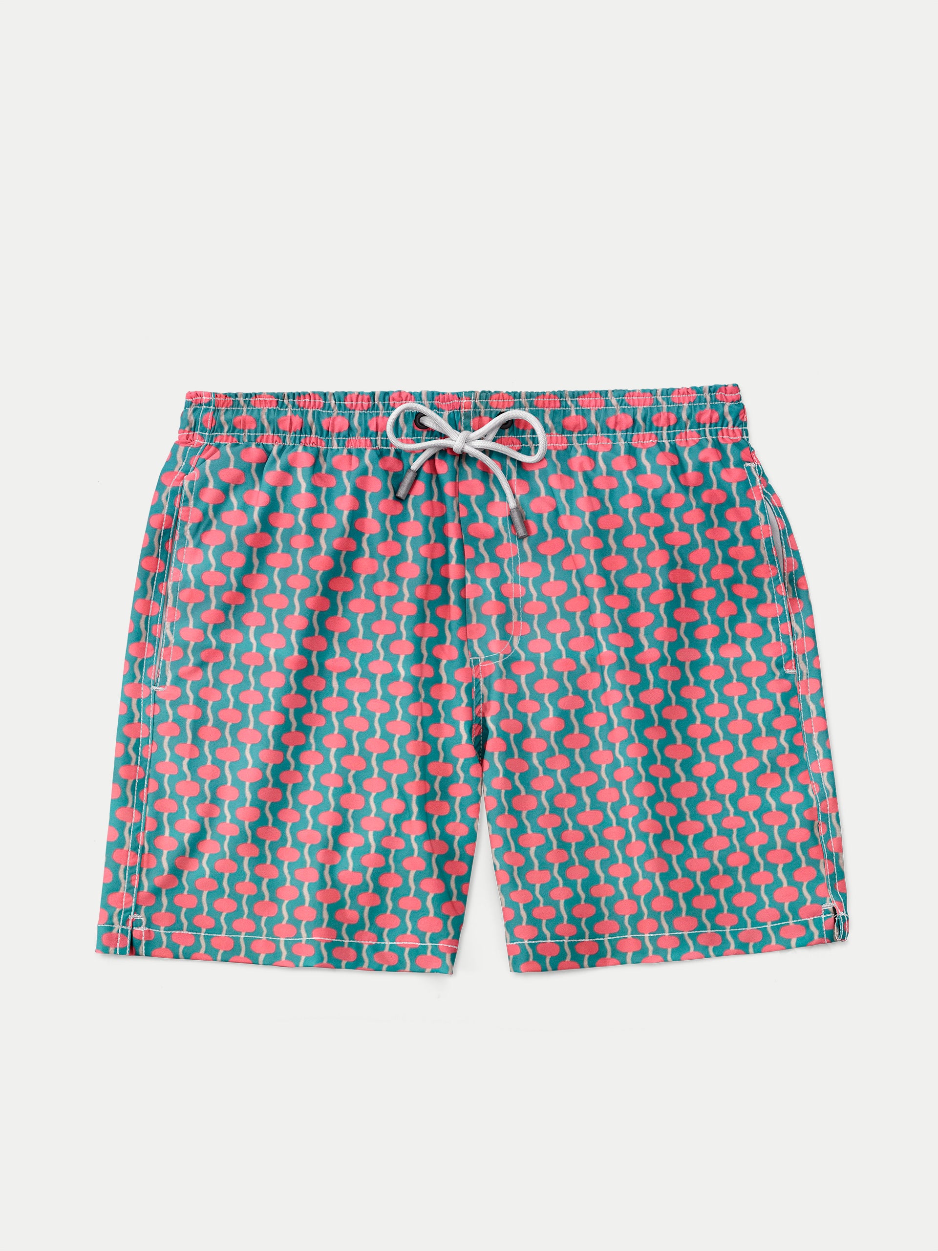 'Salmon Pearl' Swim Trunks for Men by 98 Coast Av.