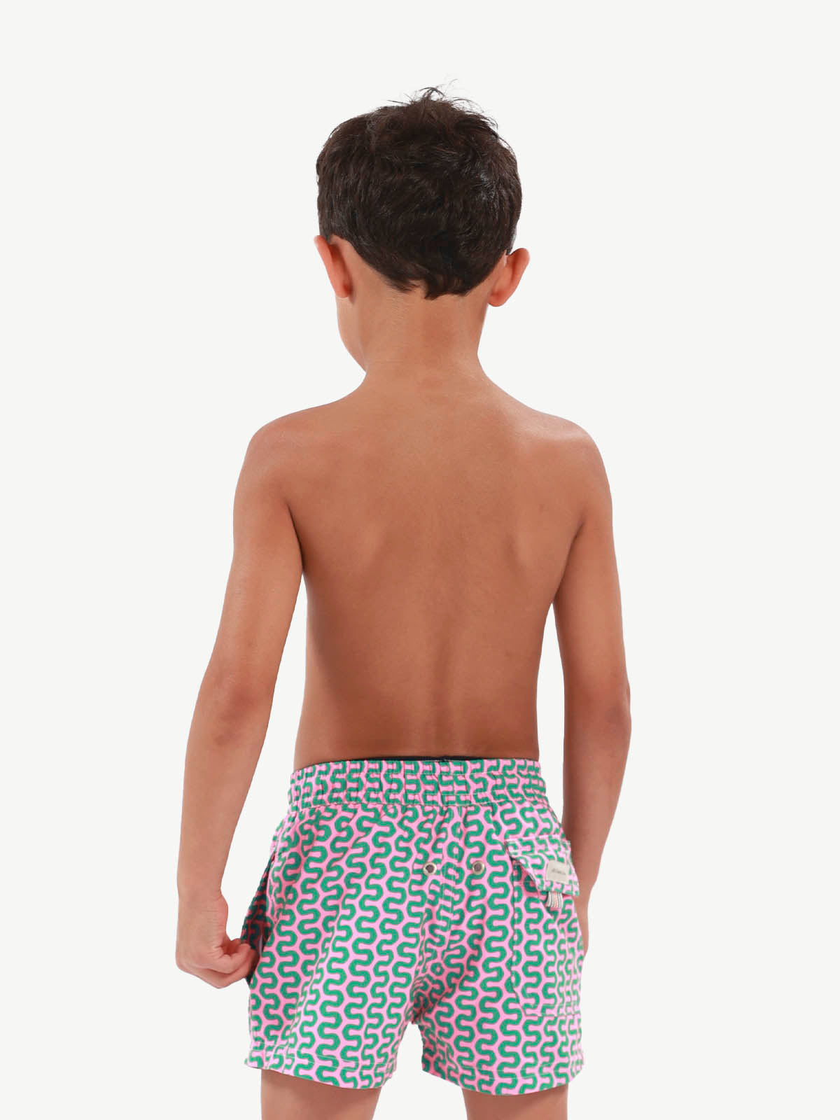 Jade Bloom Boys Swim Short by 98 Coast Av.