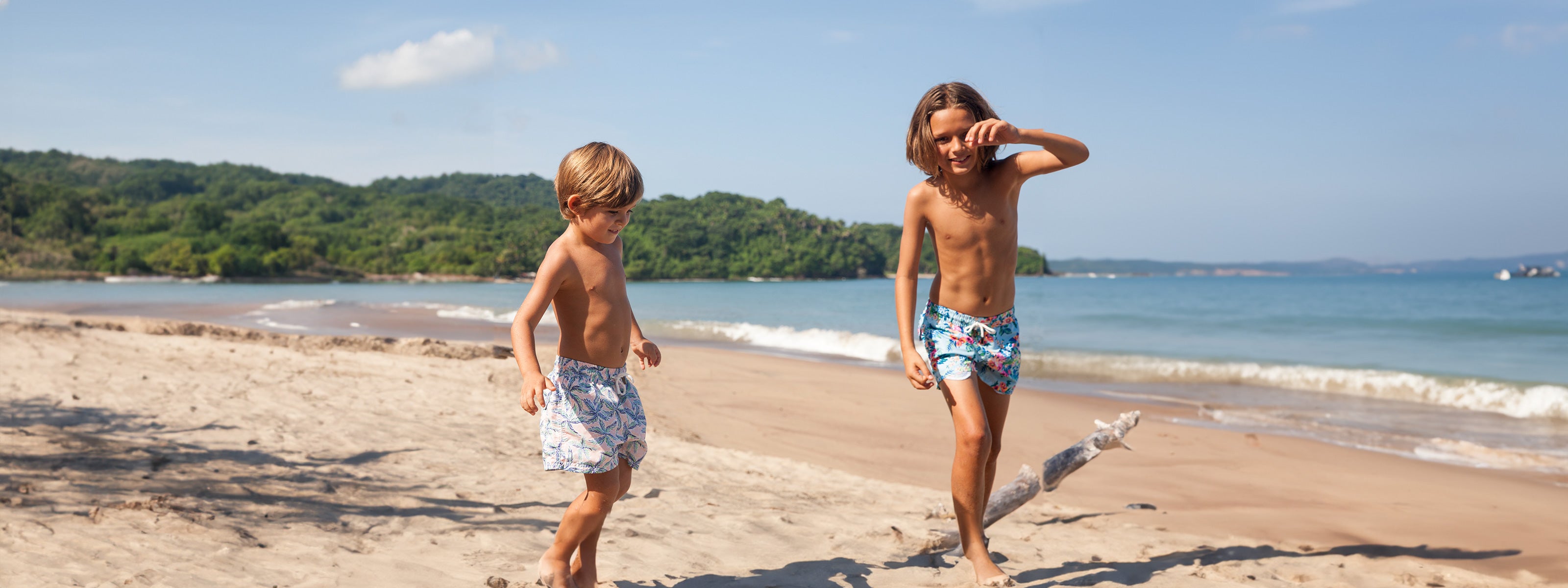 Shorts, Swimwear, T-Shirts, Rashguards UV Shirts and Beachwear for Boys by 98 Coast Av. USA
