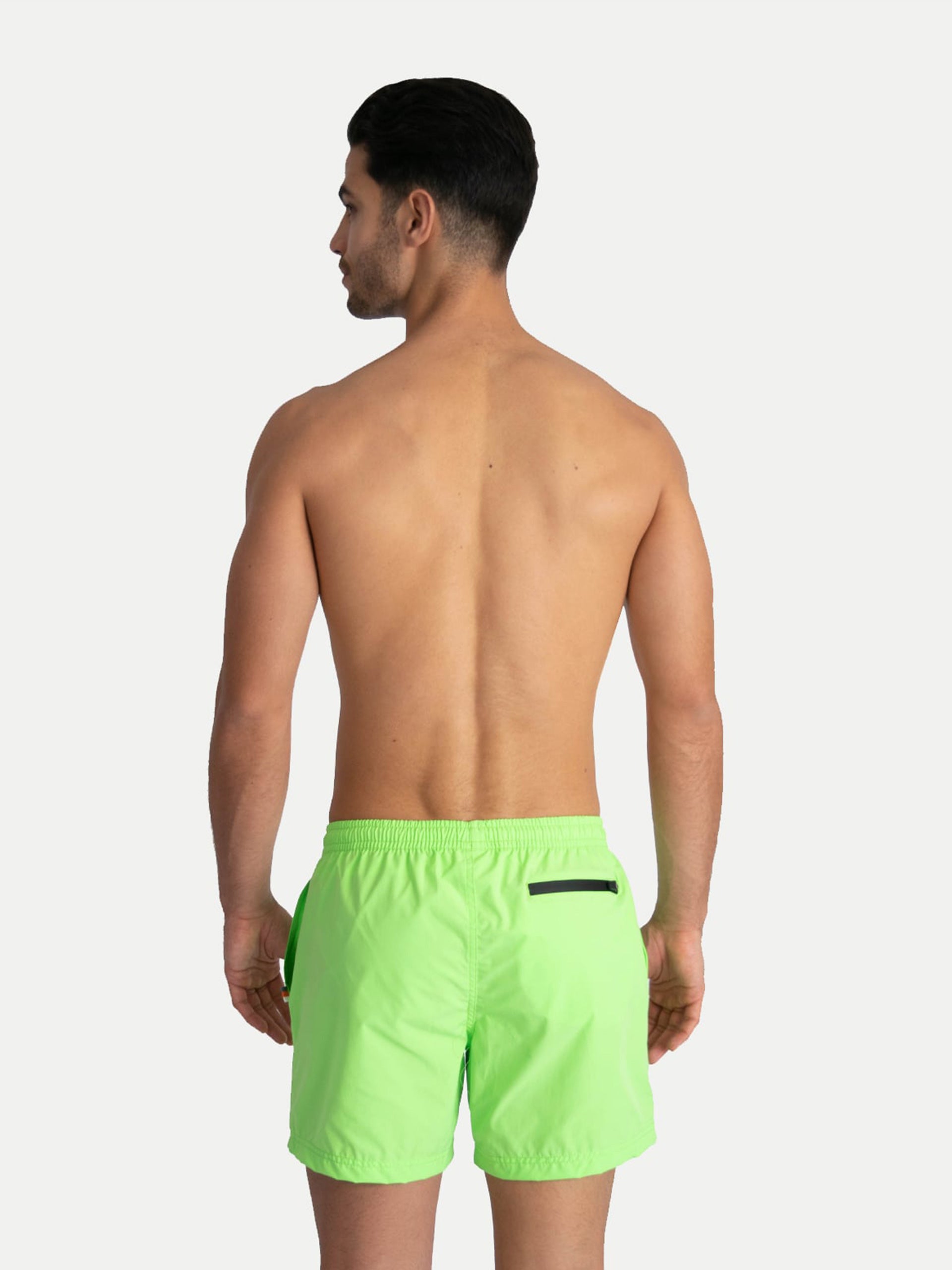 ‘Basic Green’ Swim Trunks for Men by 98 Coast Av.