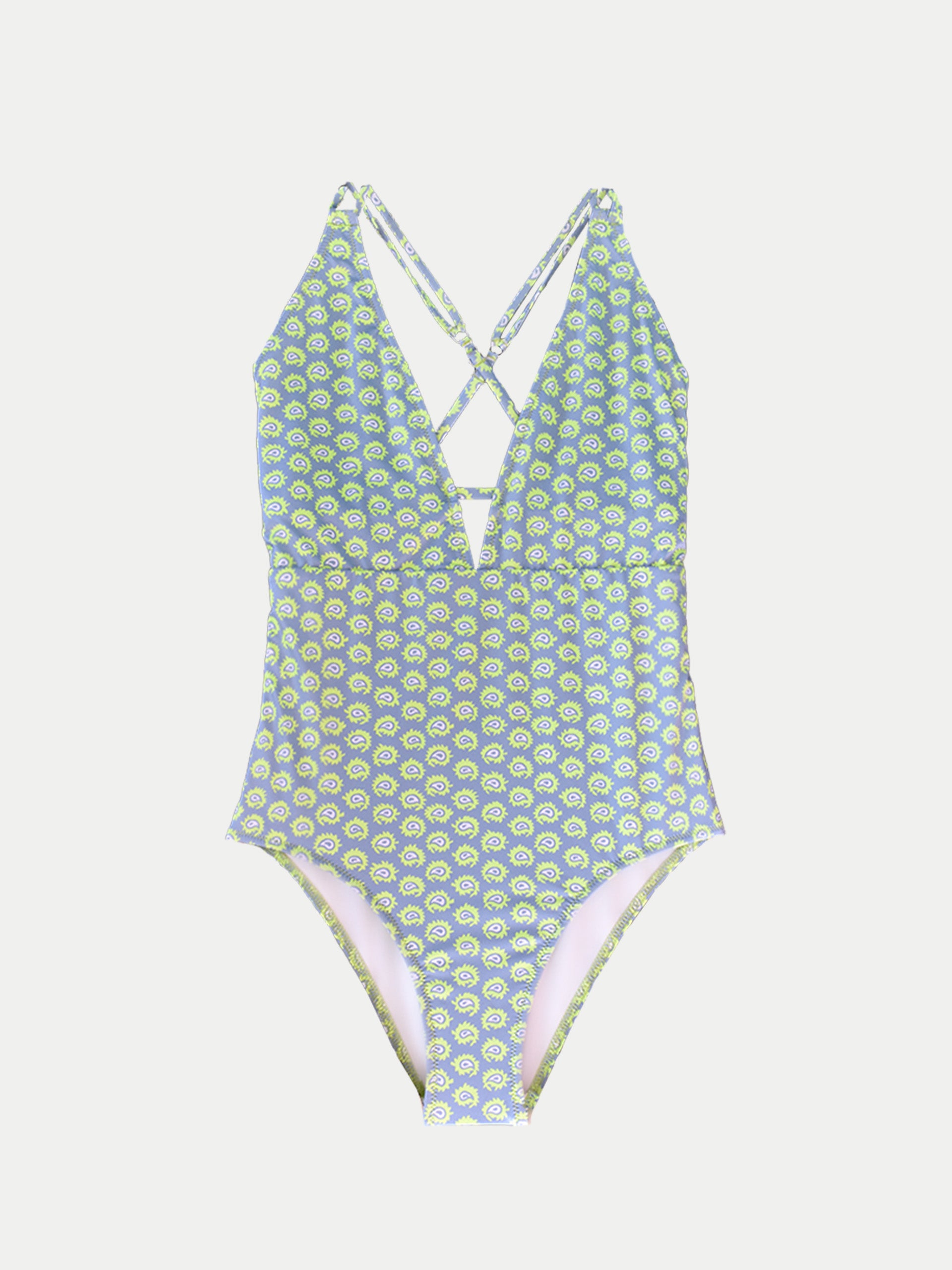 ‘Electric Green’ Women's Swimwear OP by 98 Coast Av.