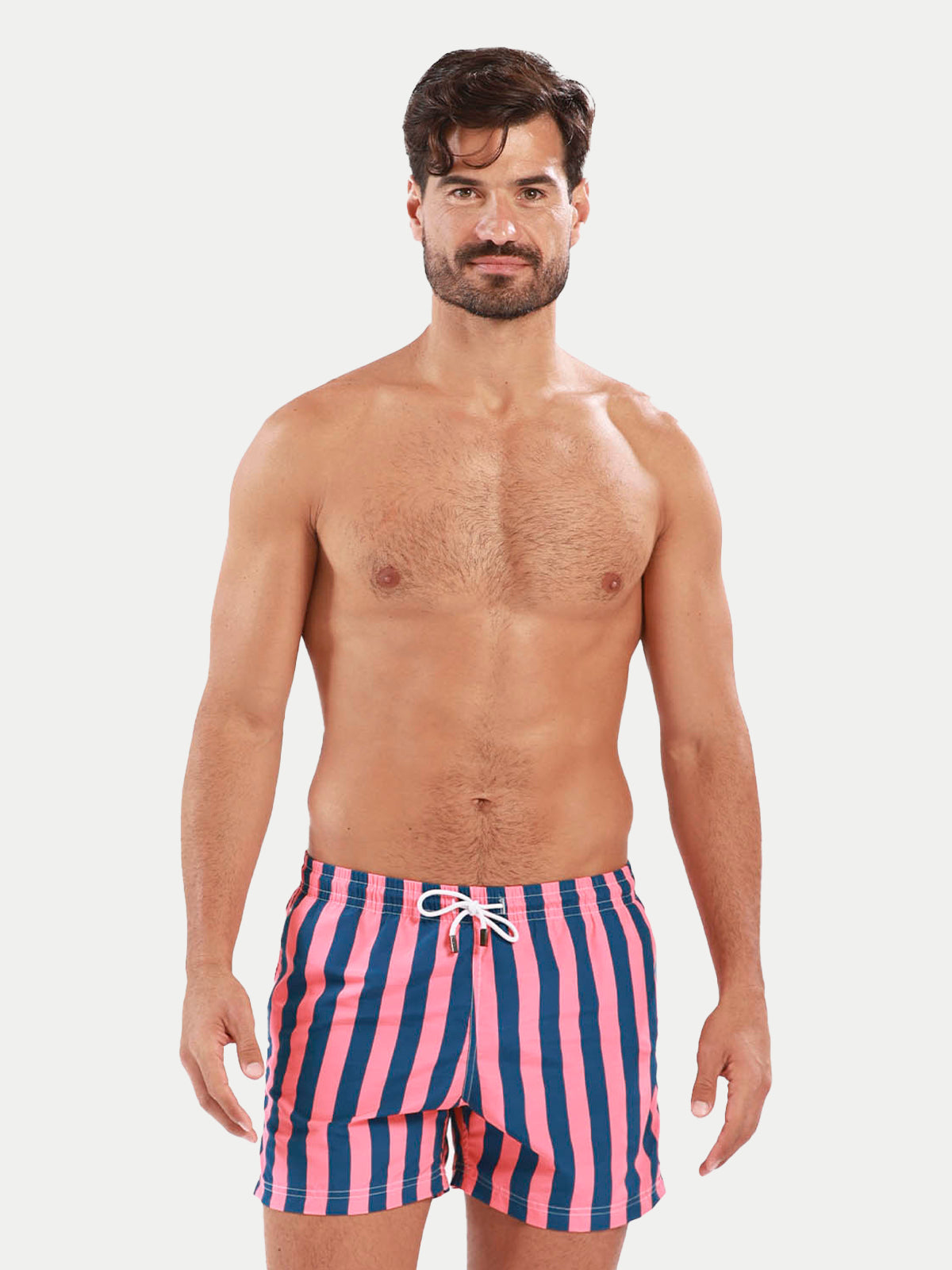 Marine Bloom Swim Trunks for Men by 98 Coast Av.