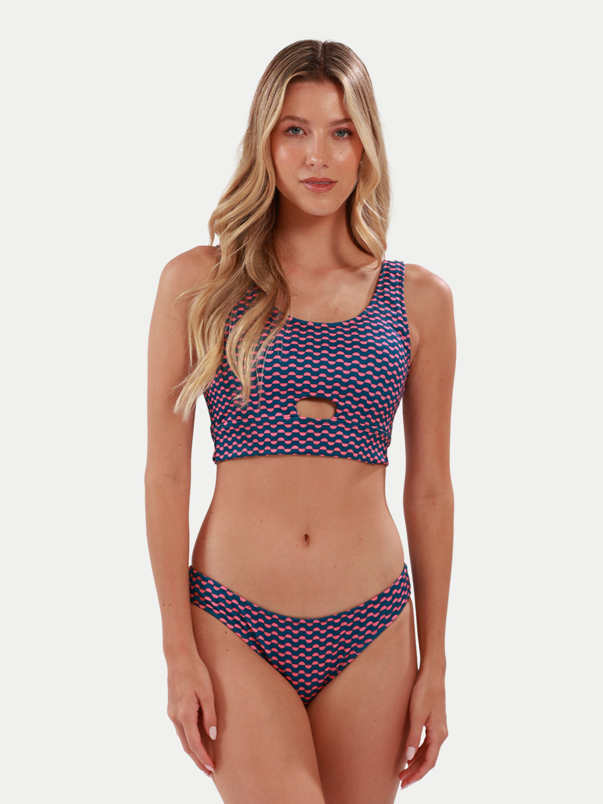Marine Bloom Women Swimwear Bikini by 98 Coast Av.