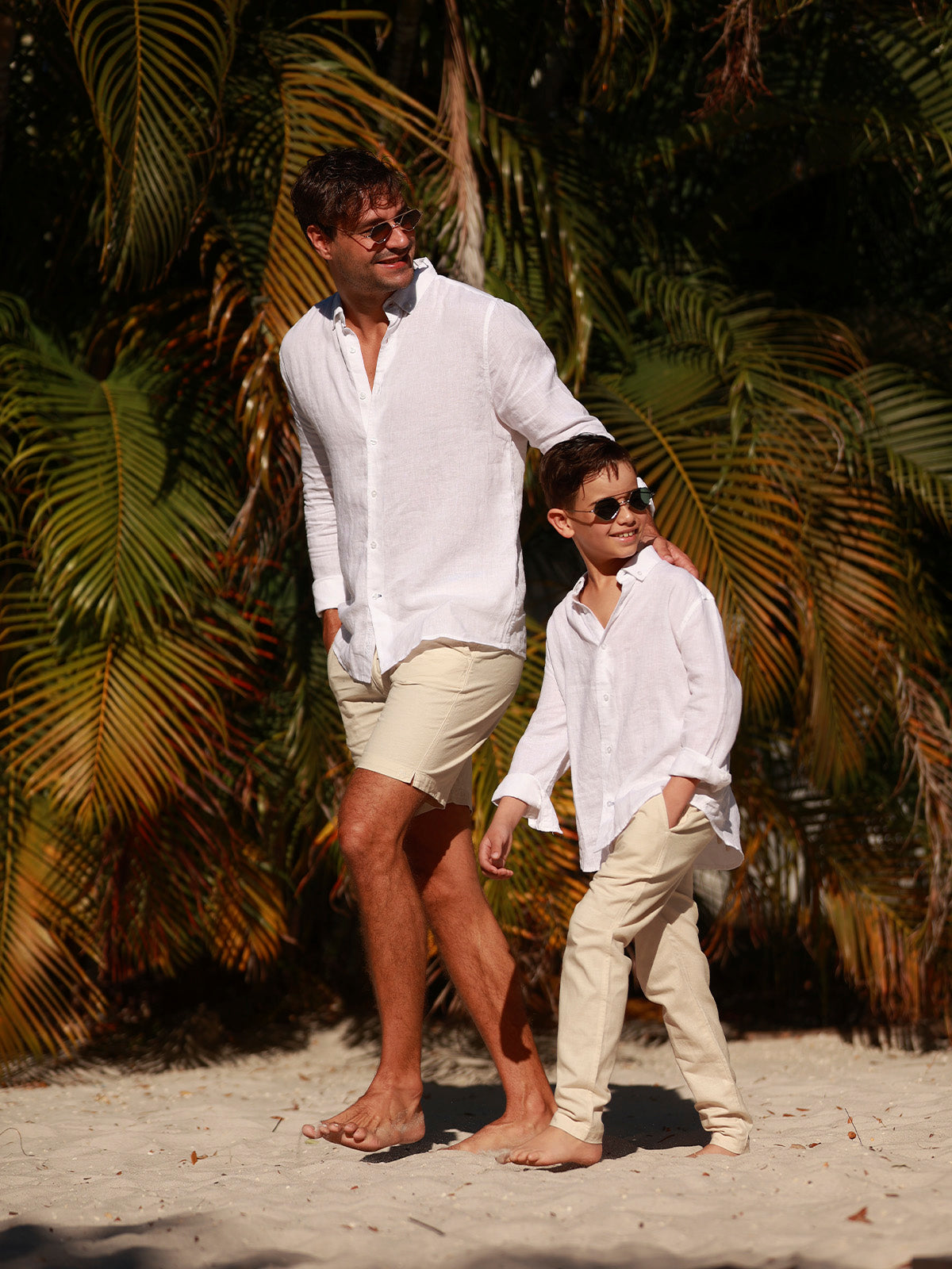 Soft Linen White Shirt Men by 98 Coast Av.