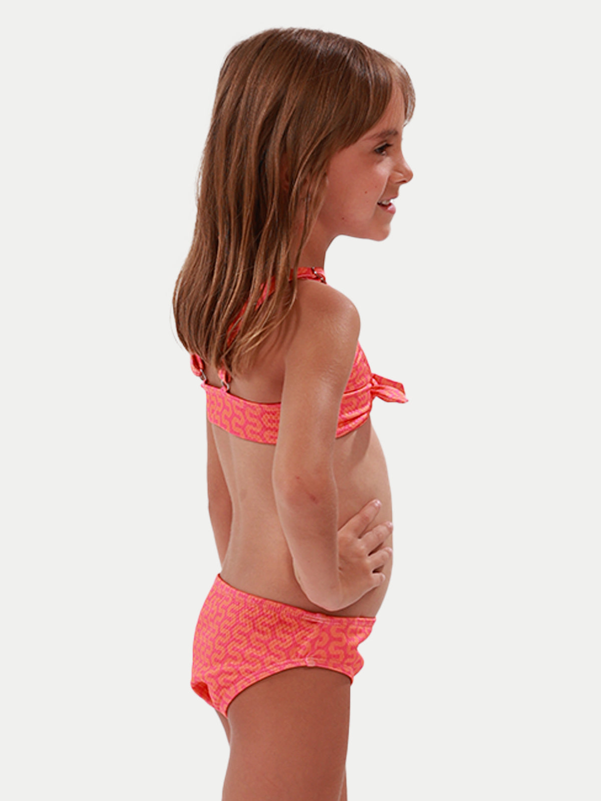 Tropical Stripes Bikini Girls By 98 Coast Av.