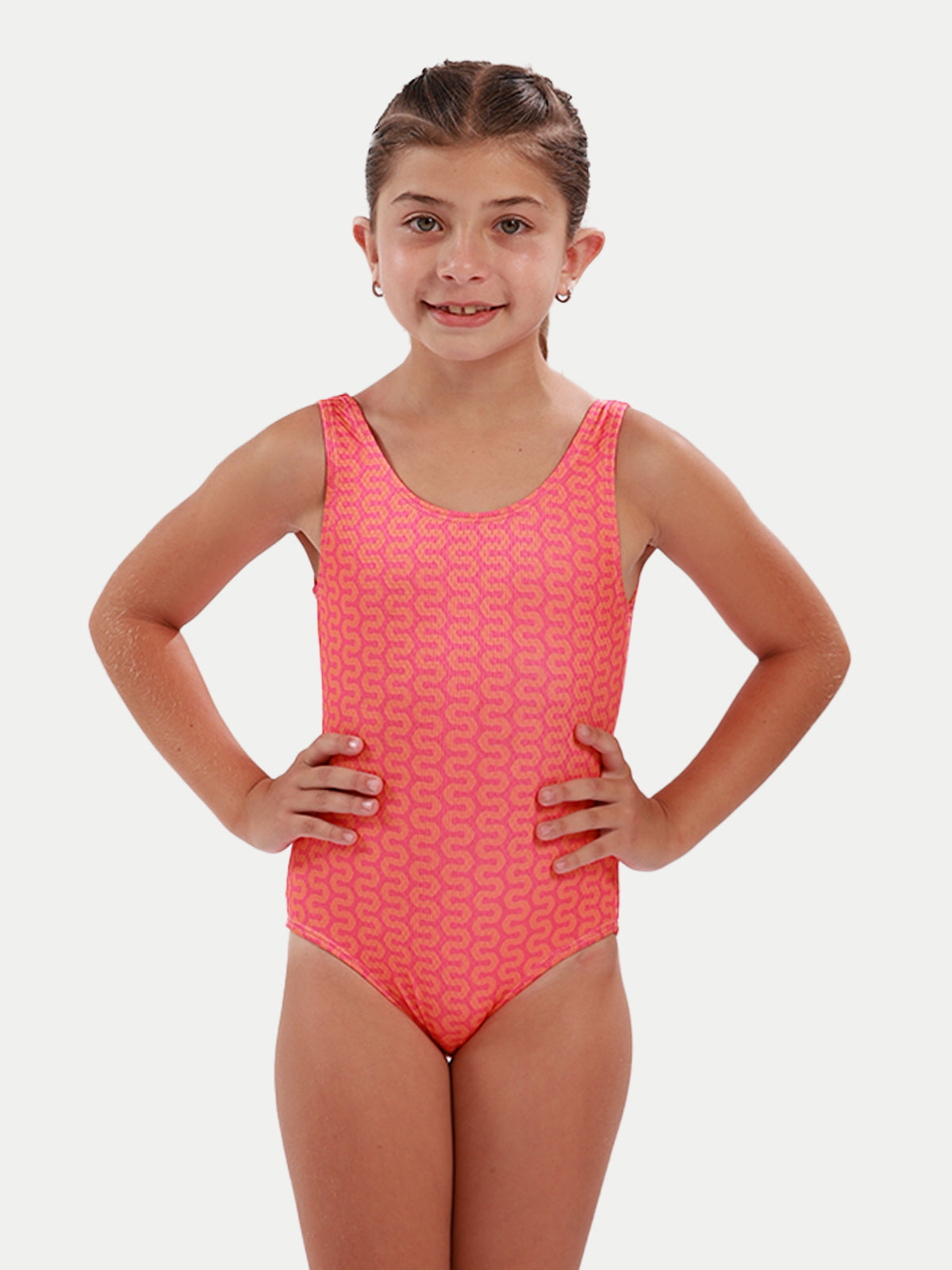 Tropical Stripes OP Girls By 98 Coast Av.