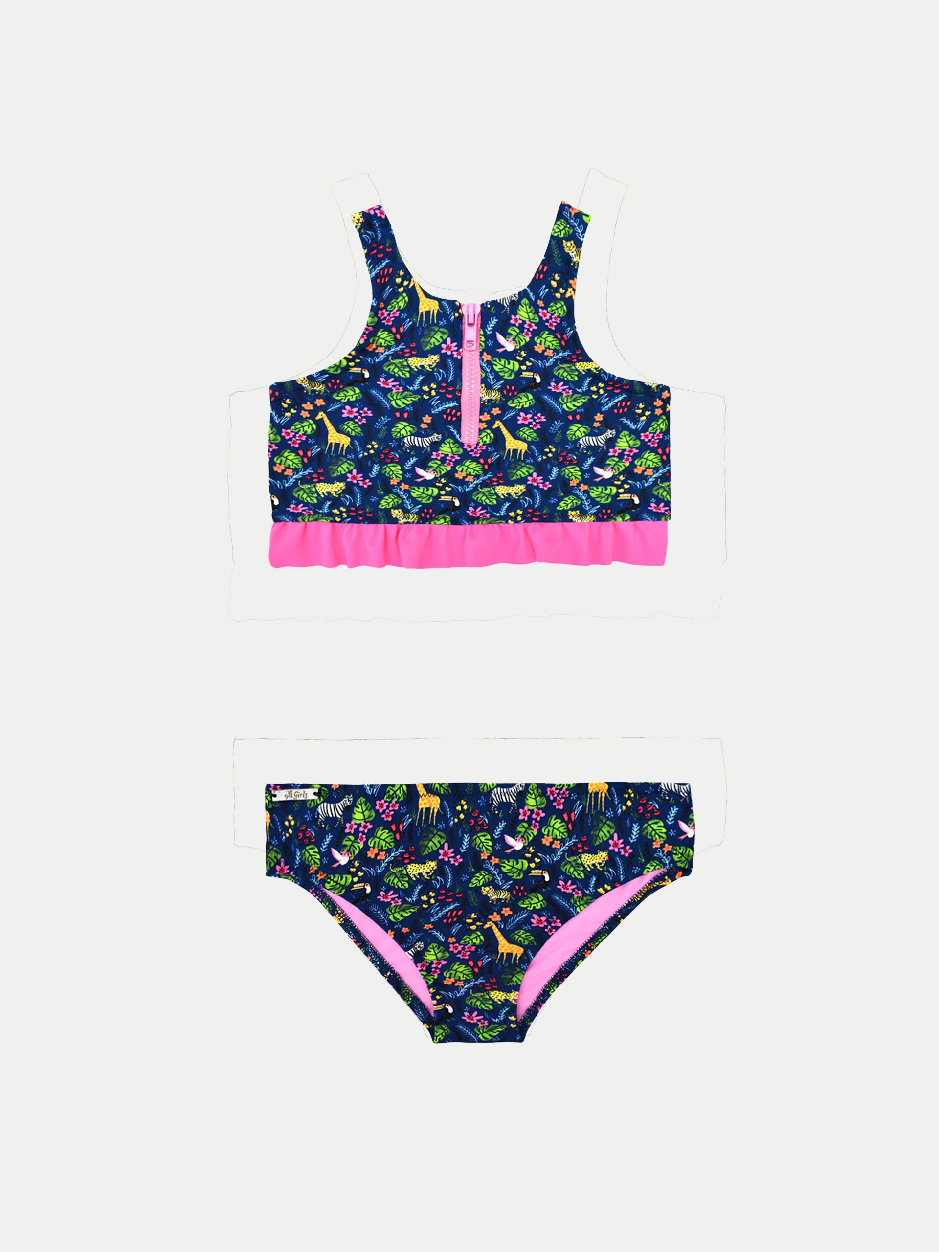 'Zoo' Girls Swimwear by 98 Coast Av.