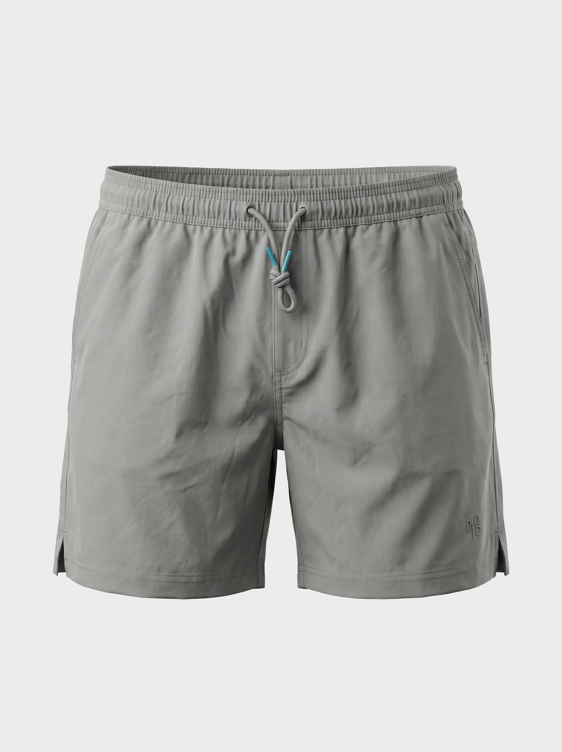 The New Classics Grey Swim Trunks for Men by 98 Coast Av.