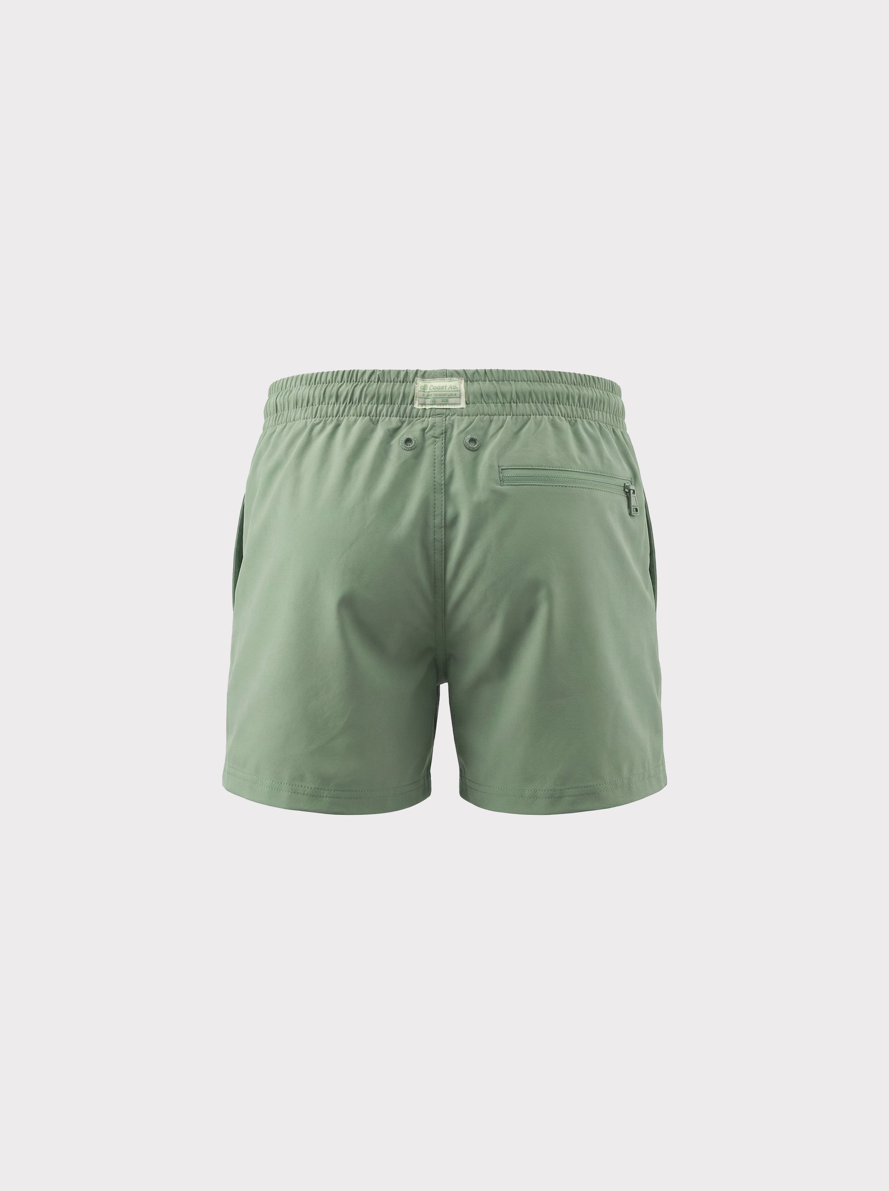 The New Classics Boys Green Swim Short by 98 Coast Av.