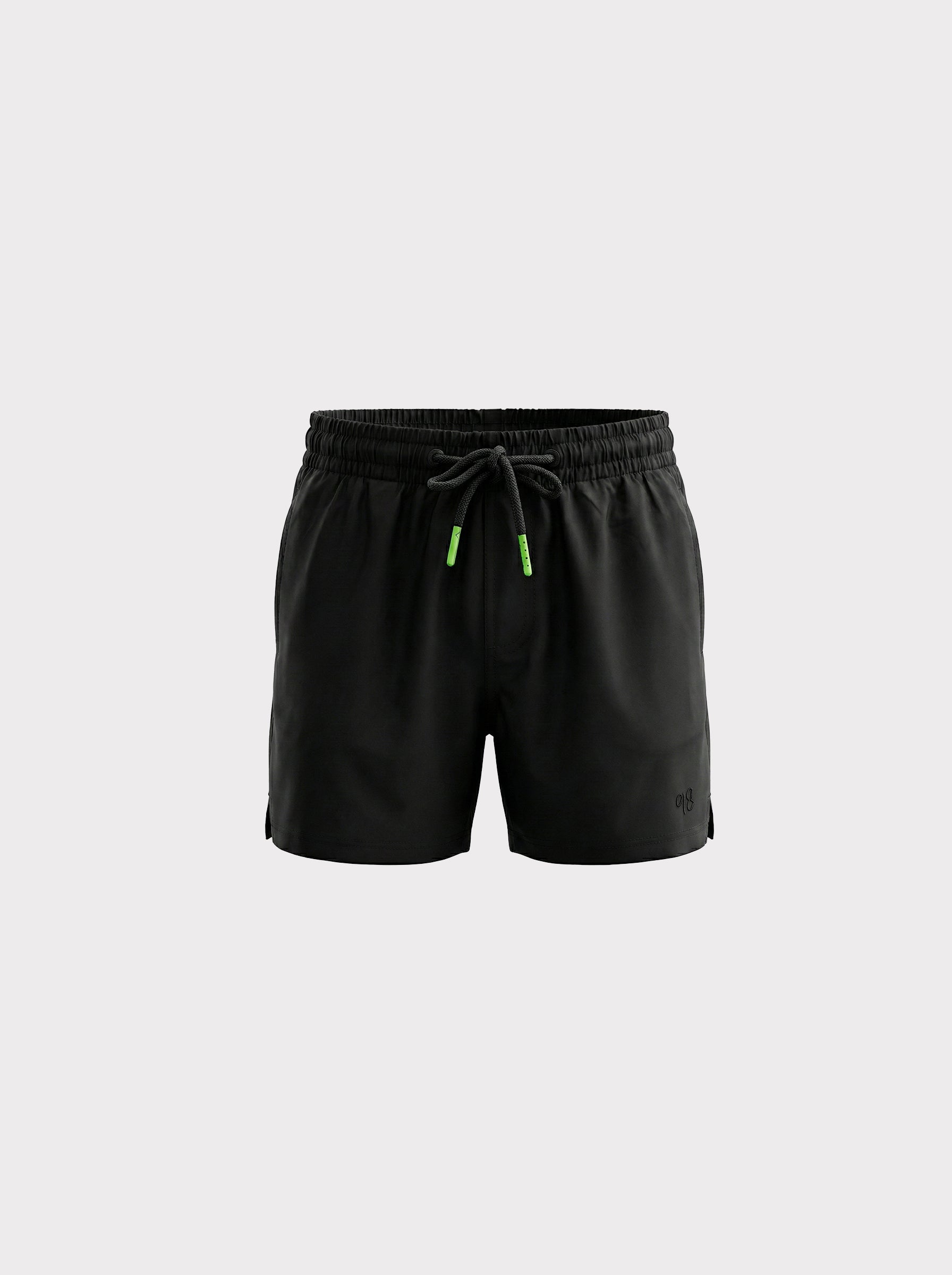 The New Classics Boys Black Swim Short by 98 Coast Av.