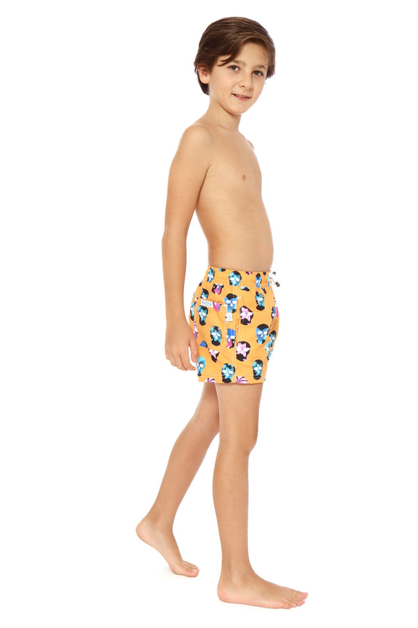 Calavera Naranja Boy