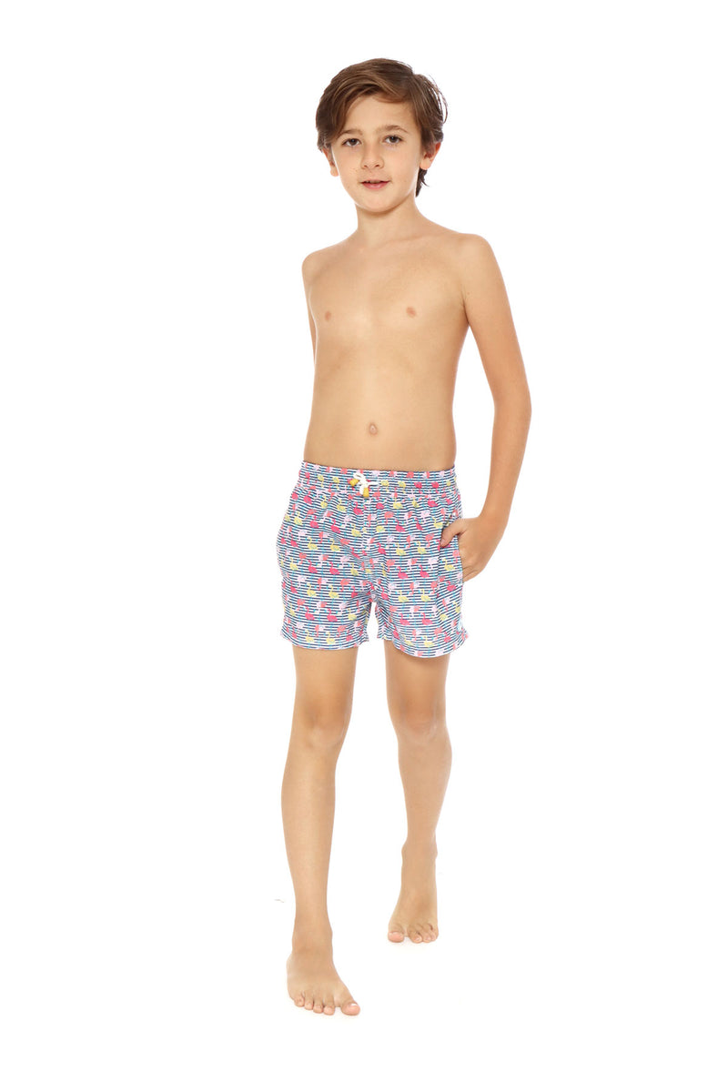 Flamingo Azul Boy