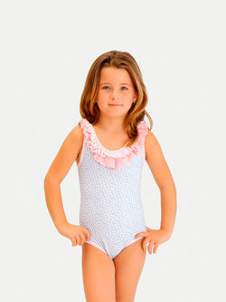 BLUE DAISIES ONE PIECE