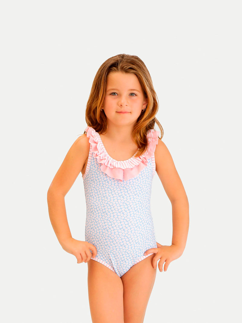 BLUE DAISIES ONE PIECE
