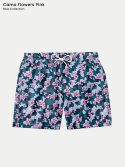 Pink Camo Flowers Boy