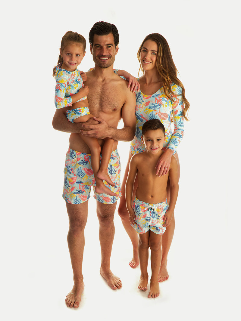 Floral Aqua Women