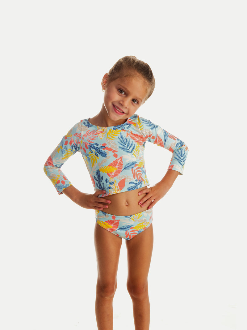 Floral Aqua Girls