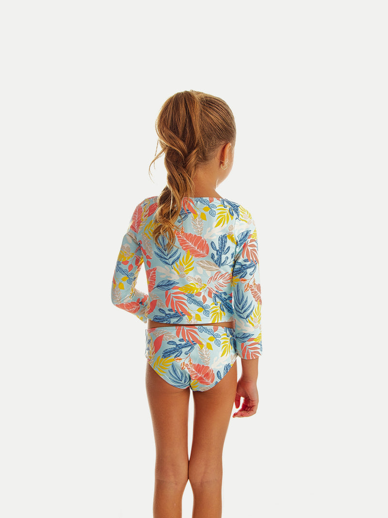 Floral Aqua Girls