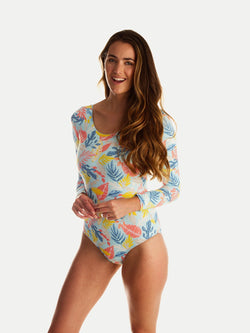 Floral Aqua Women