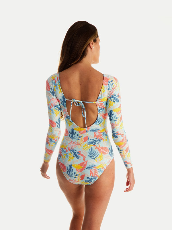 Floral Aqua Women