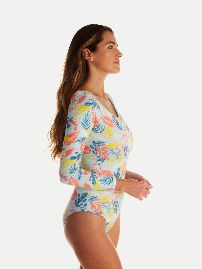 Floral Aqua Women