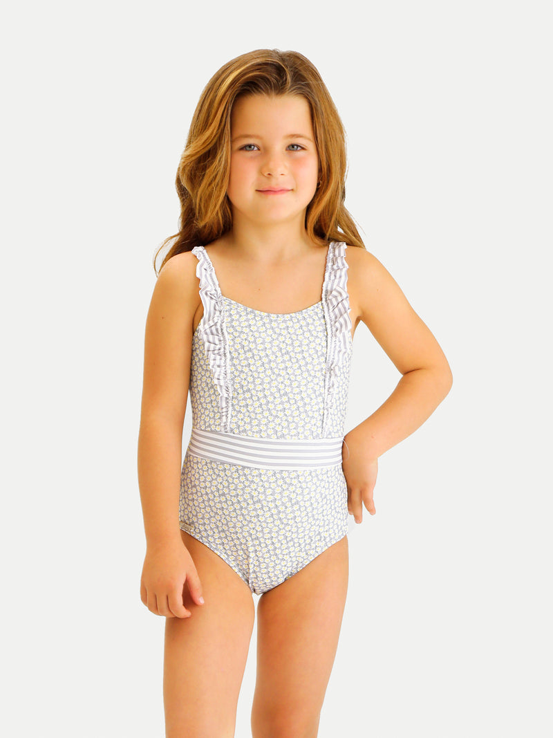 GRAY DAISIES ONE PIECE