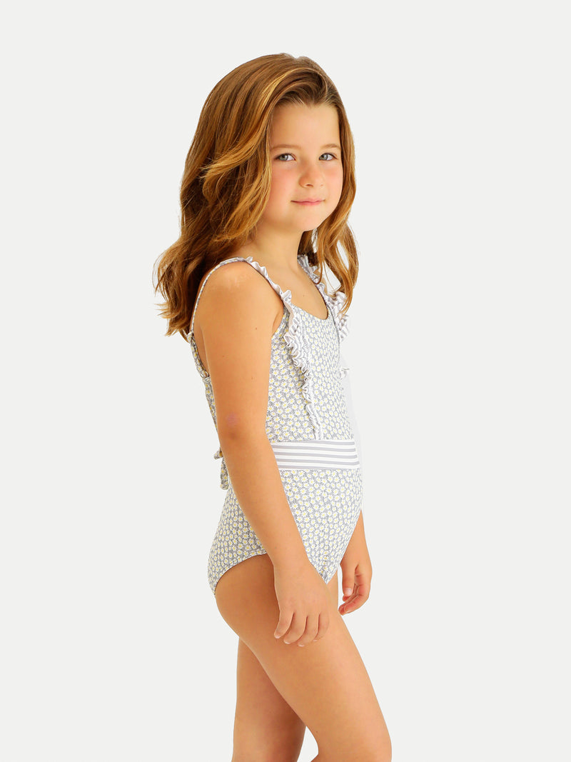 GRAY DAISIES ONE PIECE