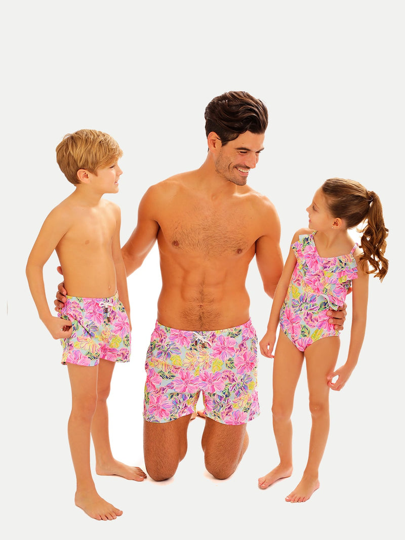 Retro Floral Man