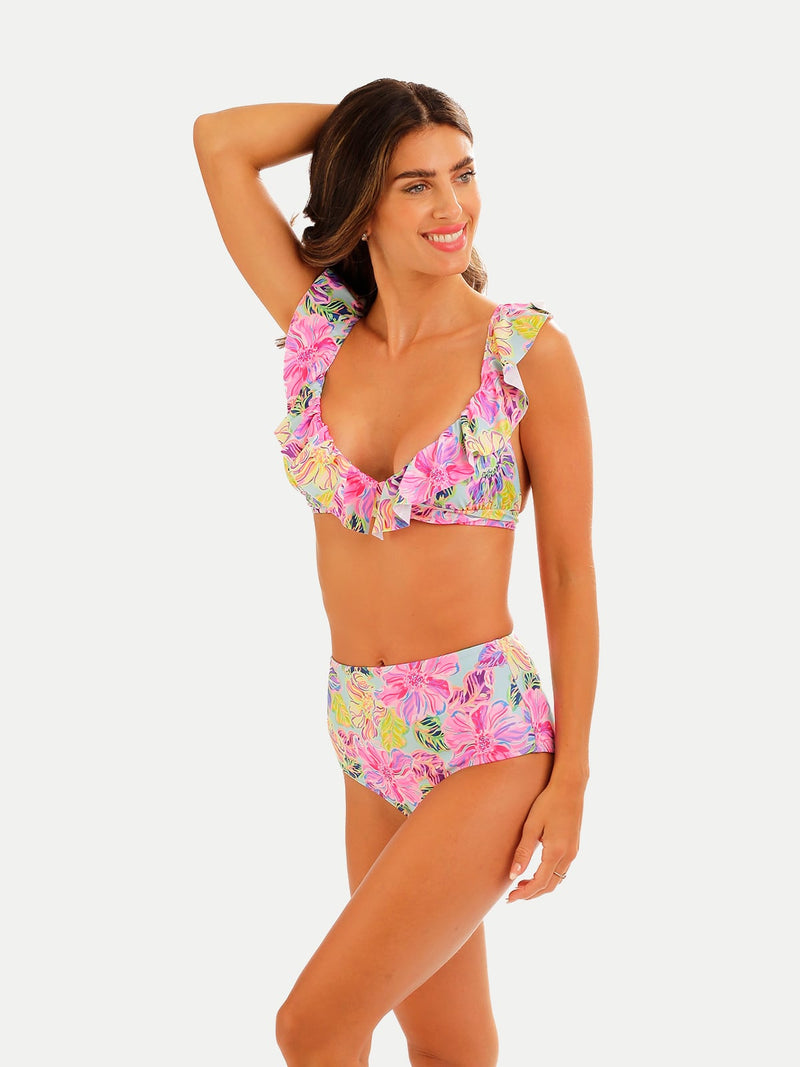 Retro Floral Women Bikini