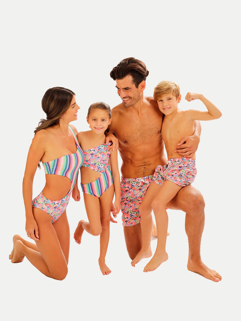 Cotton Flowers Women One Piece