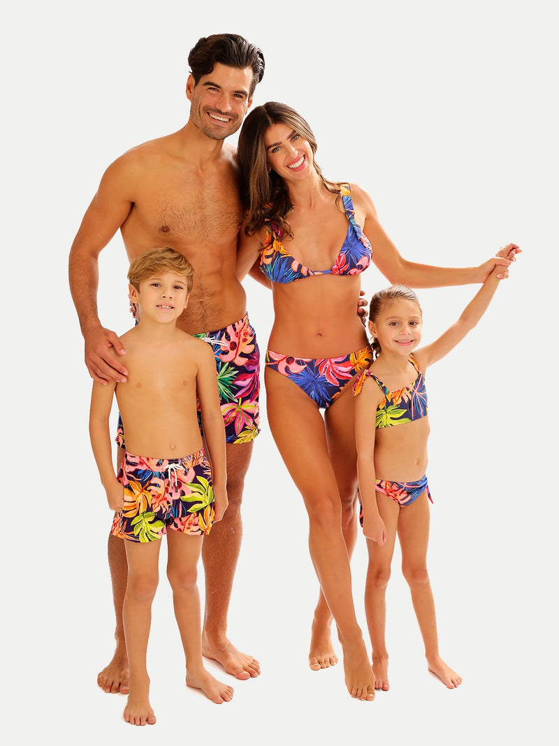 Tropical Neon Women One Piece