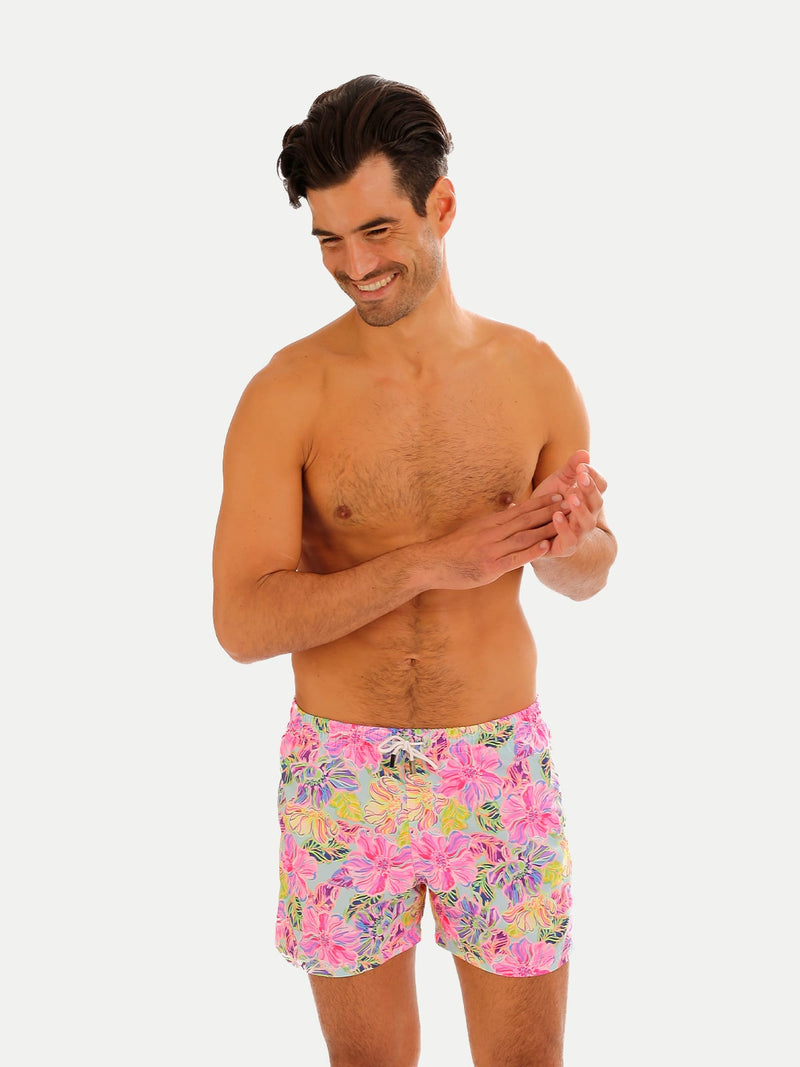 Retro Floral Man