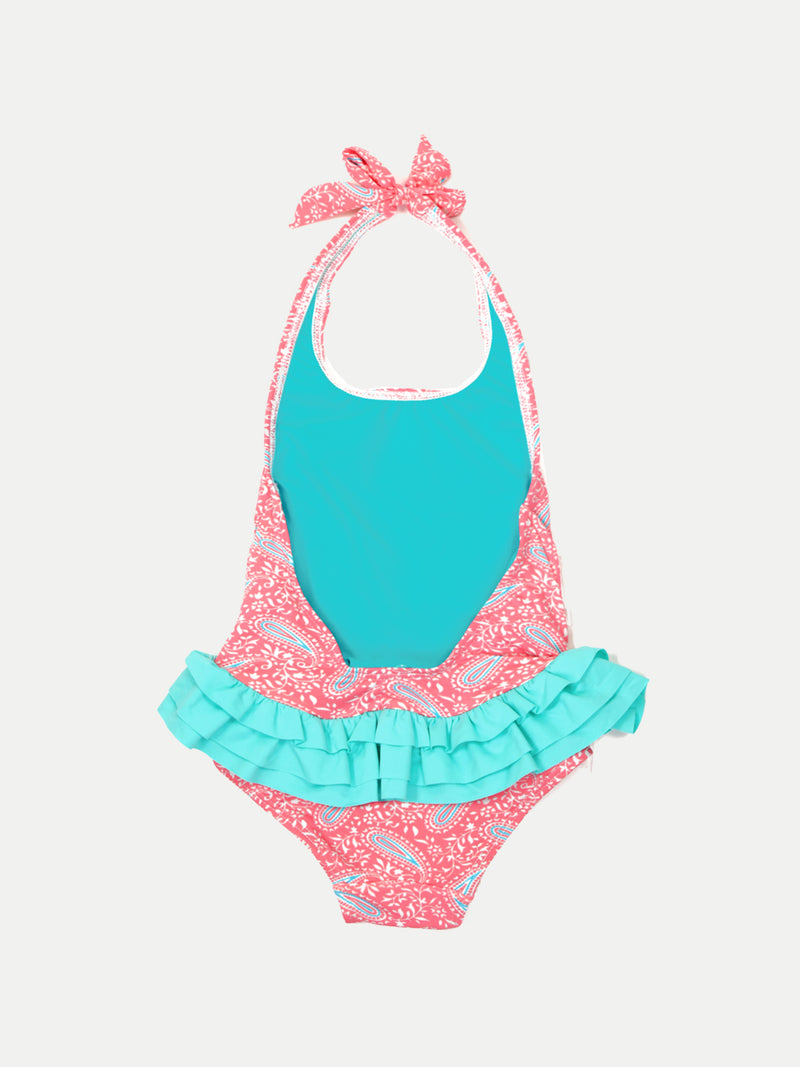 CORAL BANDANA ONE PIECE