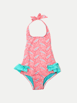 CORAL BANDANA ONE PIECE